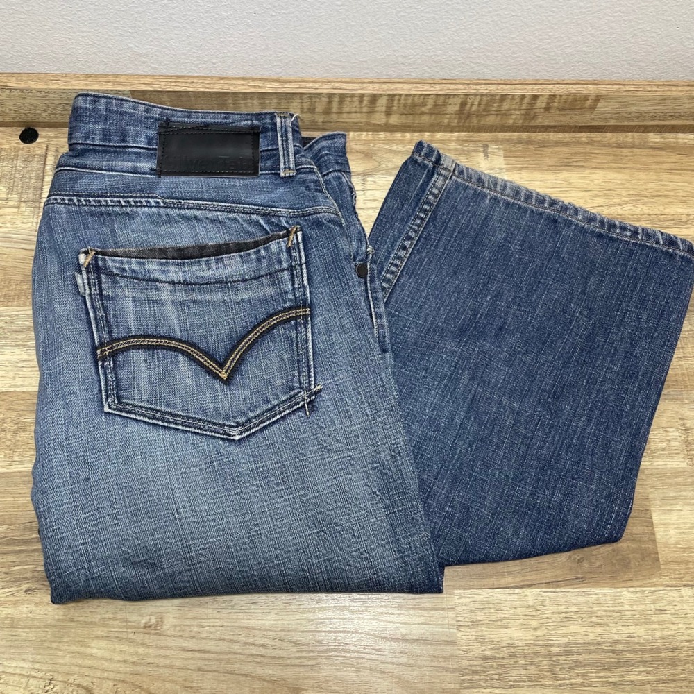 Levis SilverTab Bootcut Denim Jeans Tag W34 L32 Fit 35x30 Medium Wash Cotton Y2K